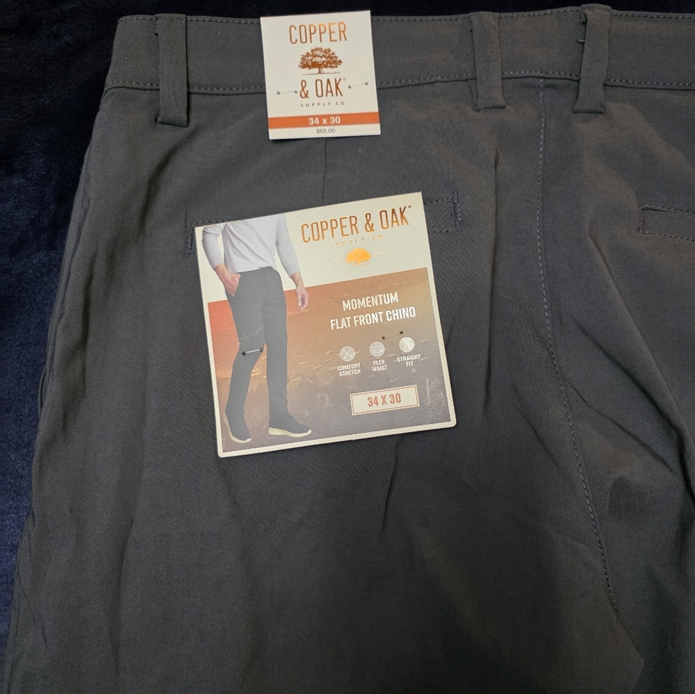 Men's Gray Pants Sixe 34x30 - Picture 3 of 3